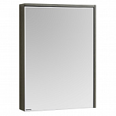 Зеркальный шкаф 60 см Акватон Стоун 1A231502SXC80 коричневый
